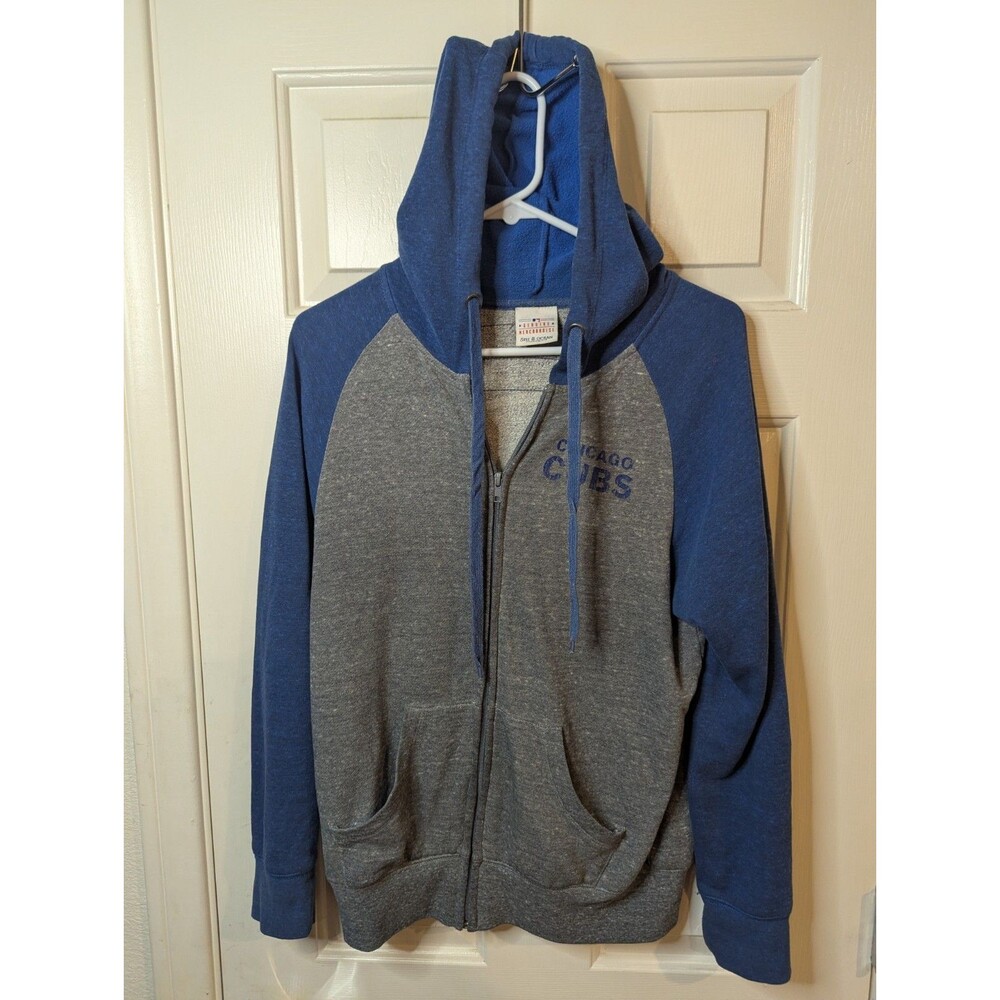MLB Genuine Merchandise Women's Size Small Chicago Cubs Hooded Zip Up
